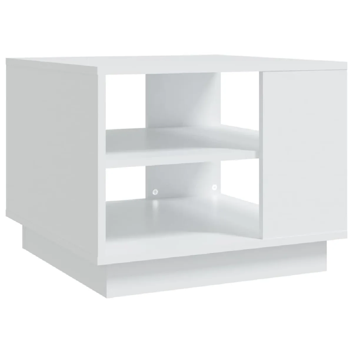 Meilleurs prix pour Maison Chic Table basse blanche - 55x55x43 cm