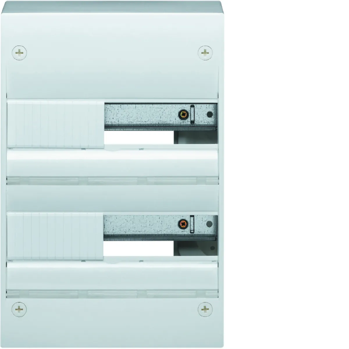 Hager Blanc Coffret En Saillie Gamma 13 Modules - 2 Rangées - Image 3