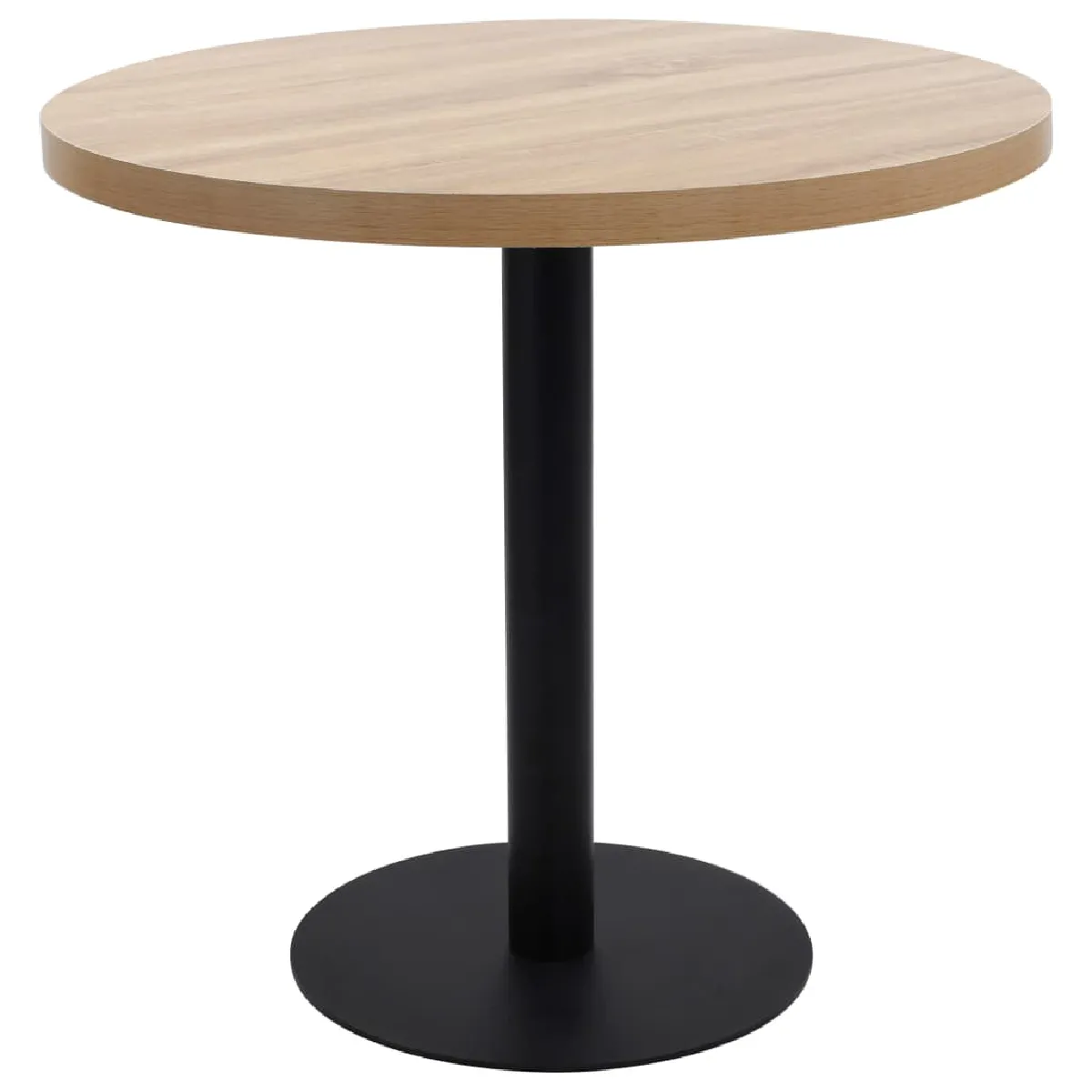 Vidaxl Marron/Clair Table De Bistro