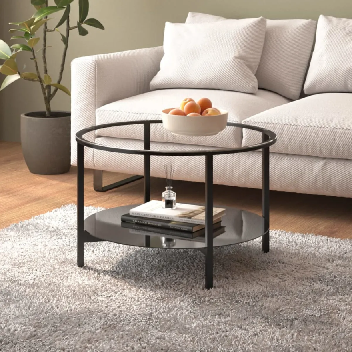 Comparer les prix de VIDAXL Table à Thé - Verre Trempé