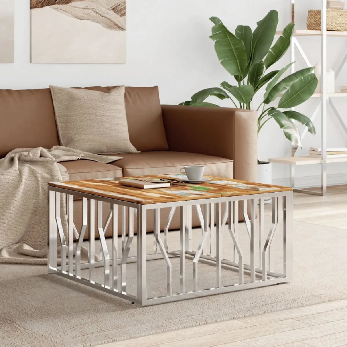 Meilleurs prix pour Maison Chic Table Basse Bois de Récupération