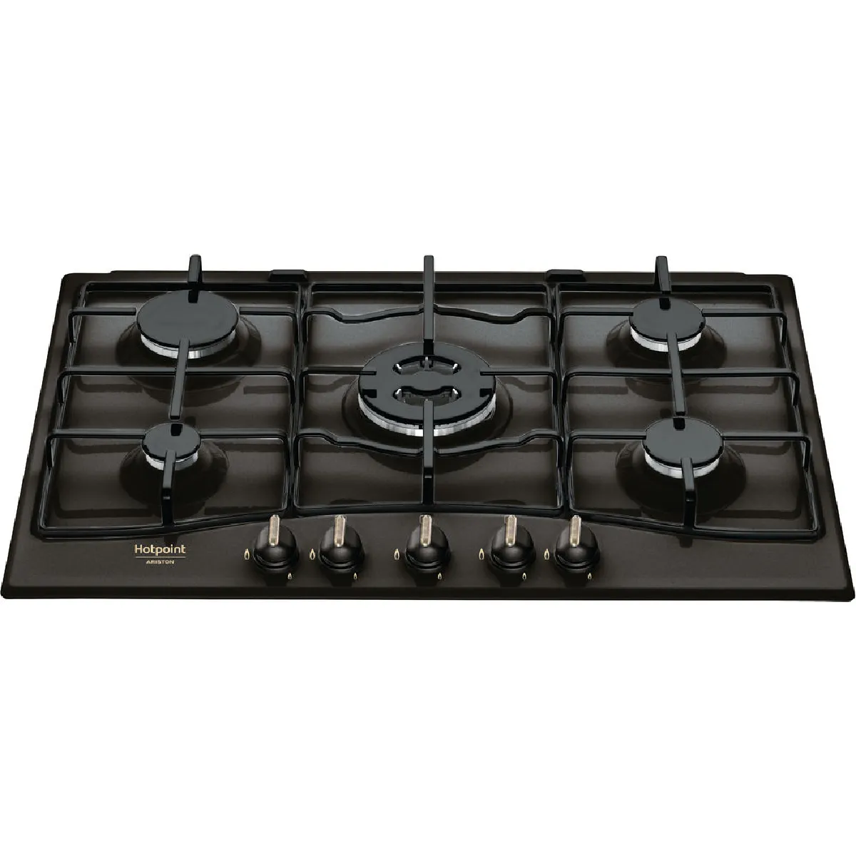 Cuisinière à Gaz Hotpoint PCN 750 T (AN) R/HA – 5 Brûleurs, Porte Froide - vue 1