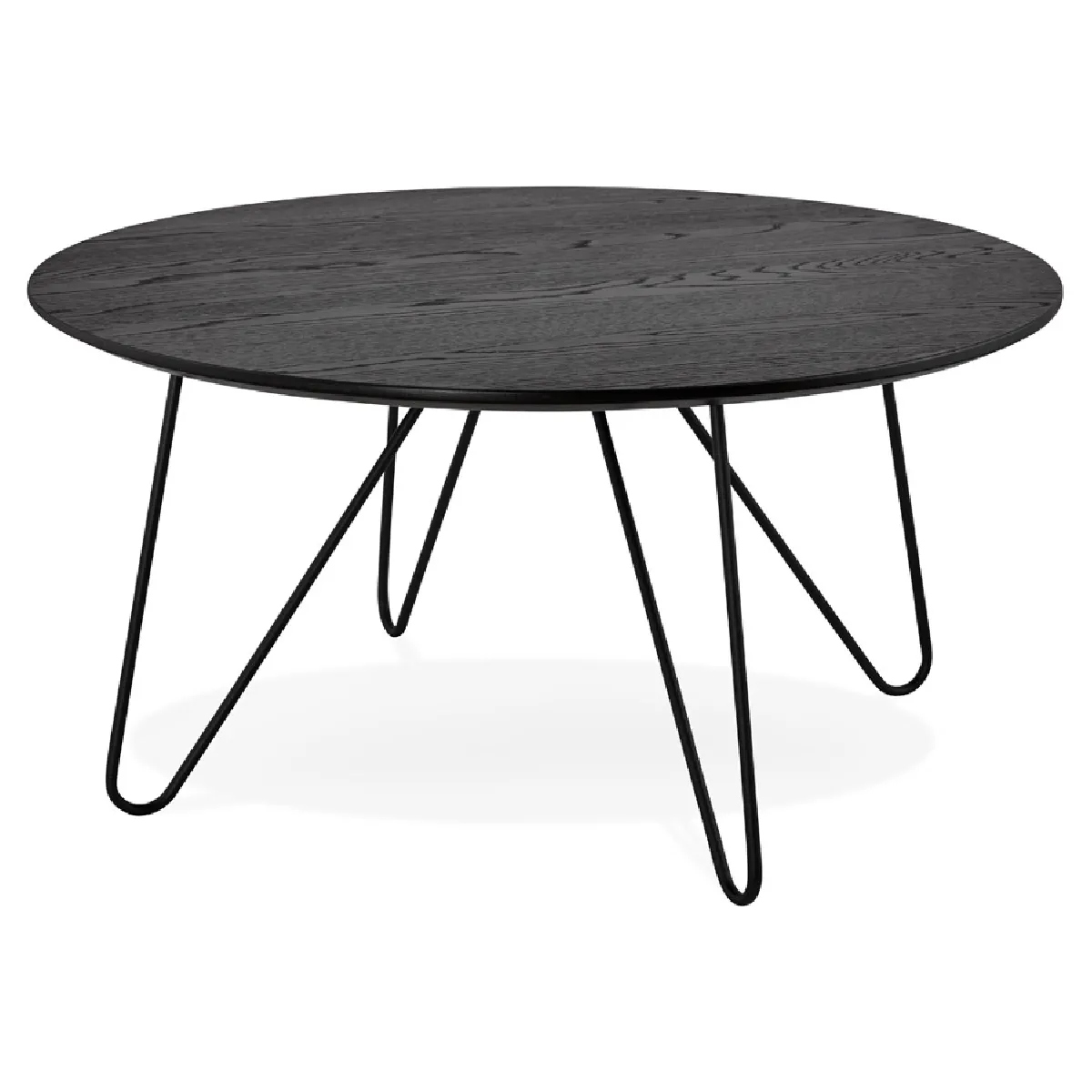 Meilleurs prix pour Alterego Table basse design PLUTO noire