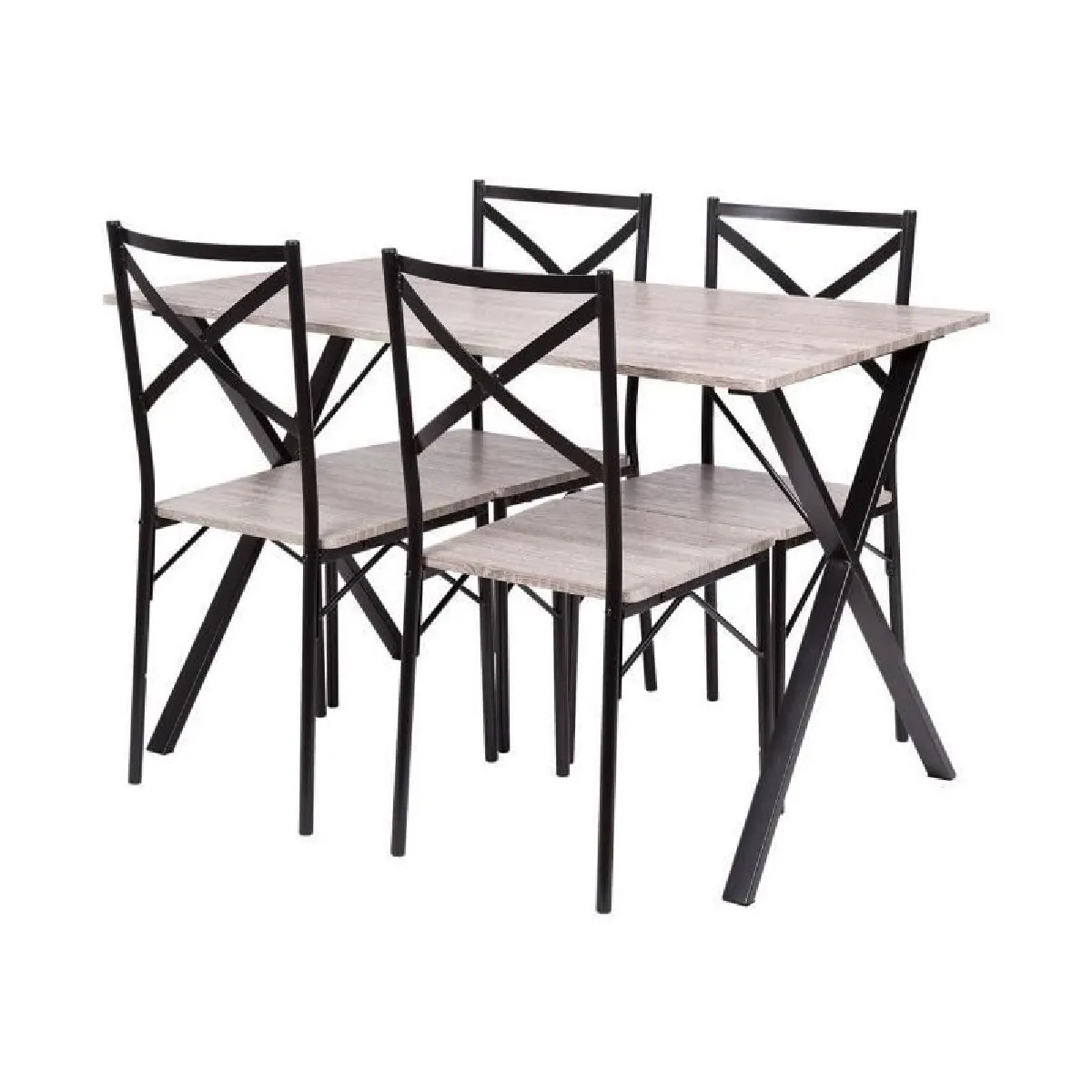 Generique Ensemble De 1 Table Avec 4 Chaises - Country - Image 3