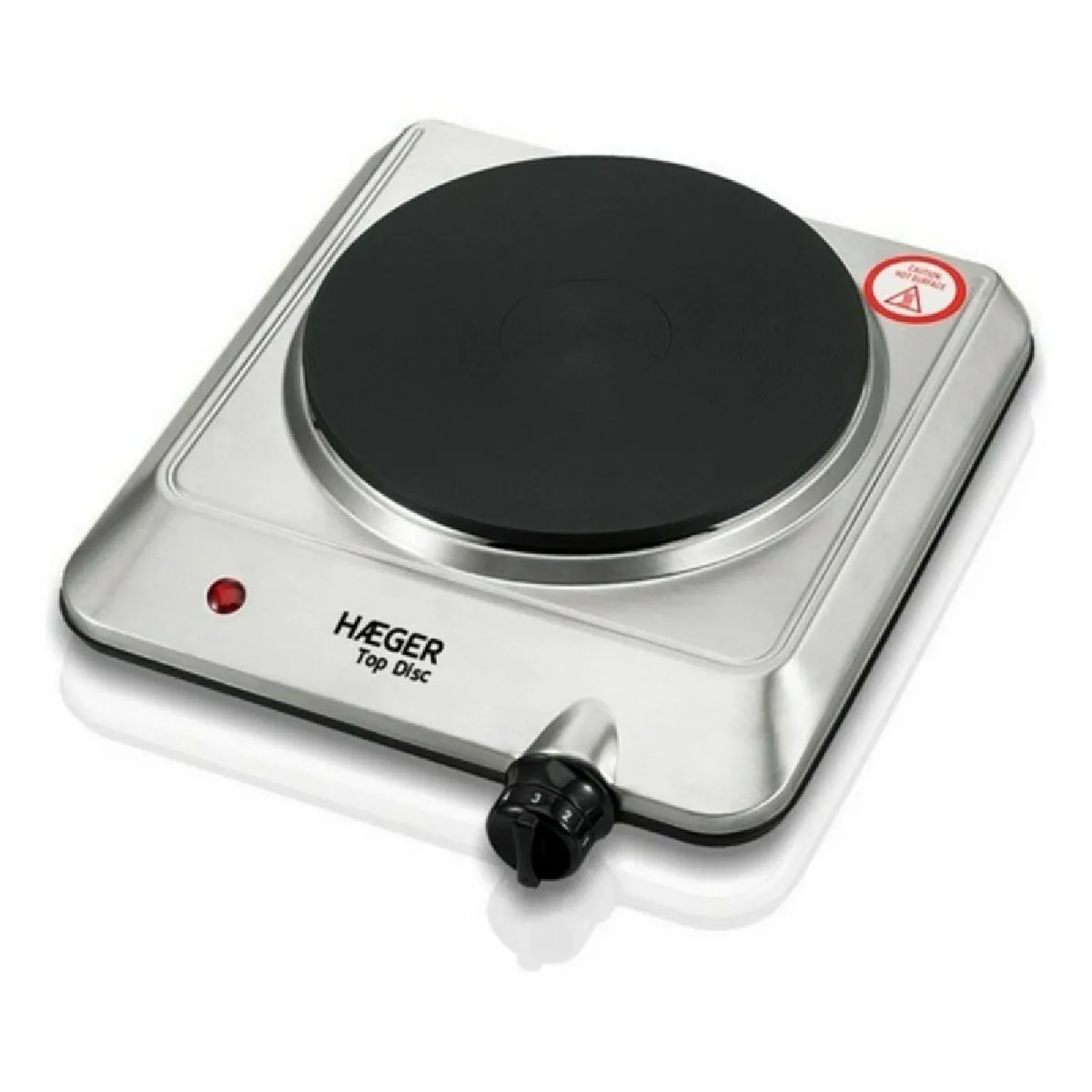 Haeger - Plaque de cuisson électrique - 1500W - Noir - Image 2