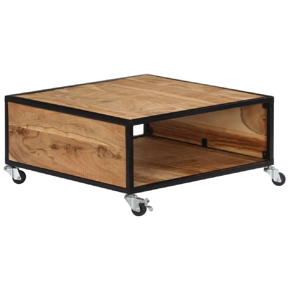 vidaXL Table basse bois acacia - vue 2