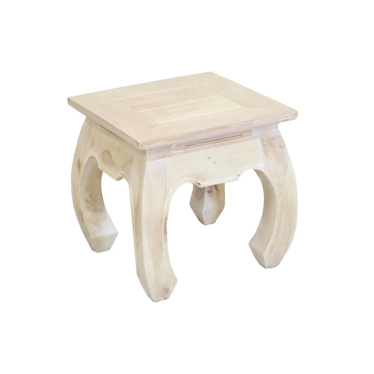 Comparer les prix de Aubry Gaspard OPIUM Table Basse - Acajou Blanchi