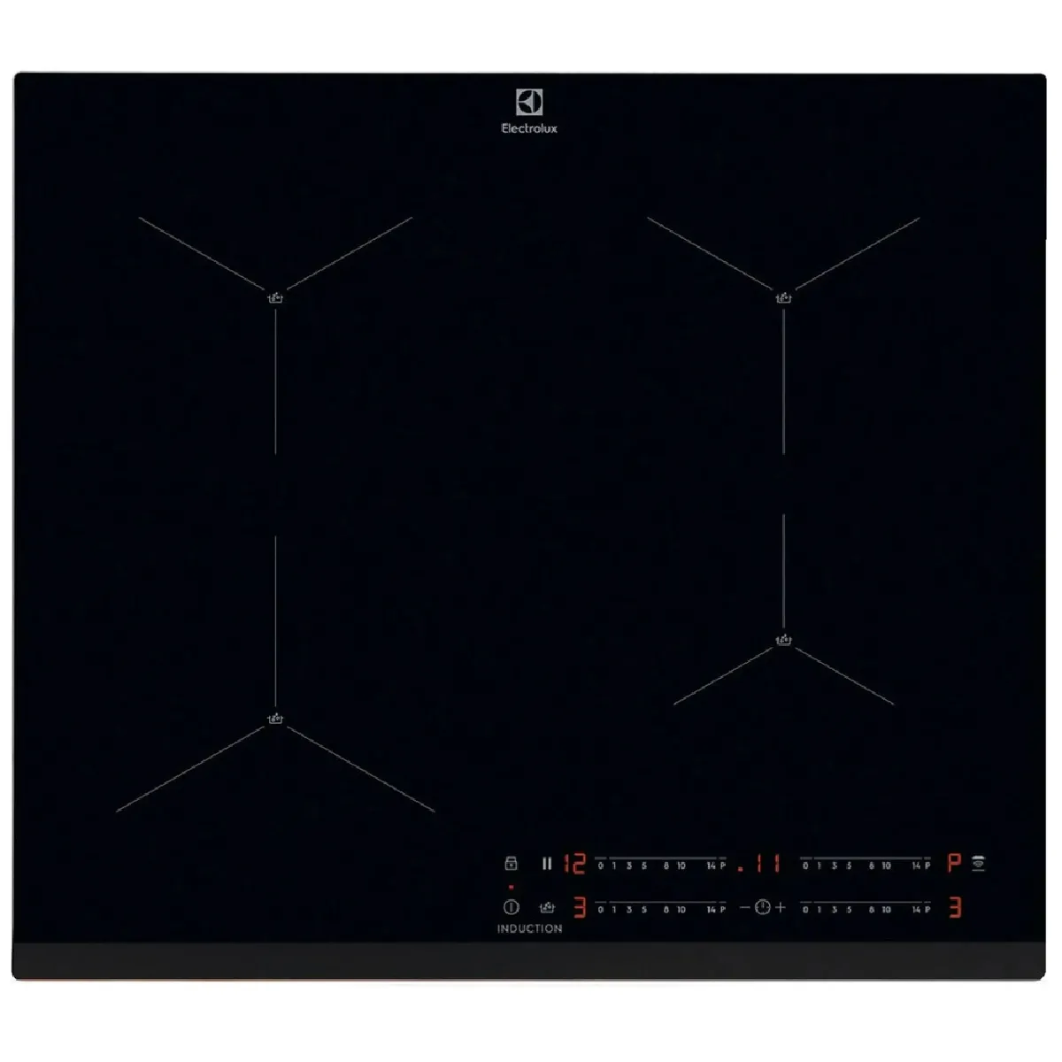 ELECTROLUX TABLE INDUCTION 4 FOYERS SENSEBOIL EIS62443
