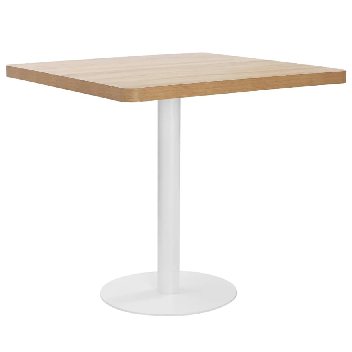 Vidaxl Marron/Clair Table De Bistro