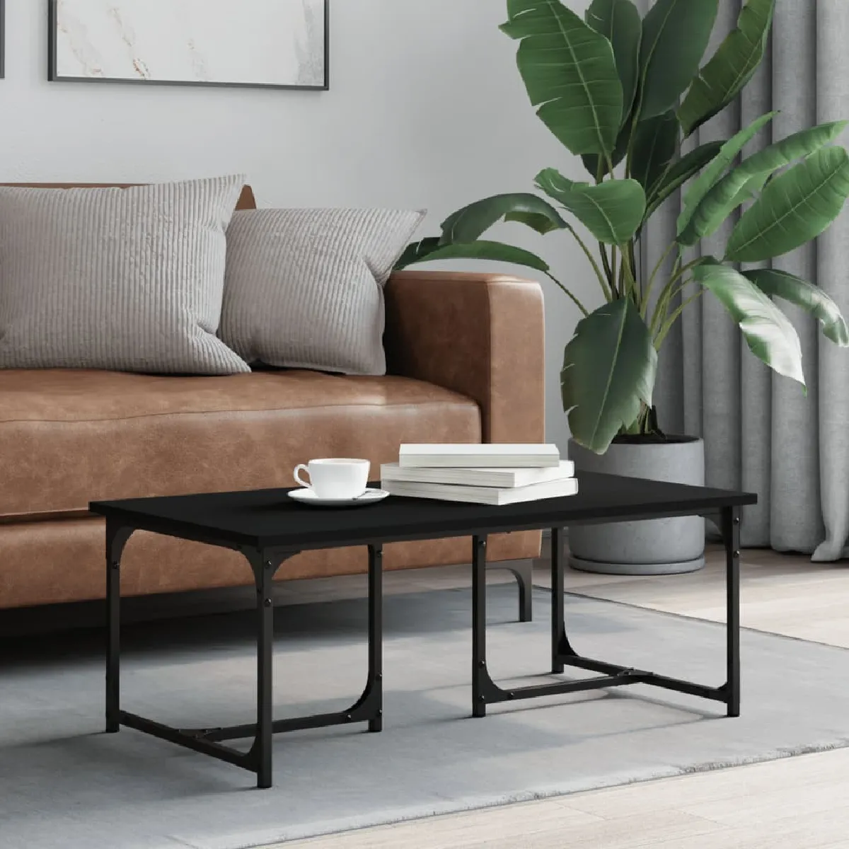 Vidaxl Noir Table Basse