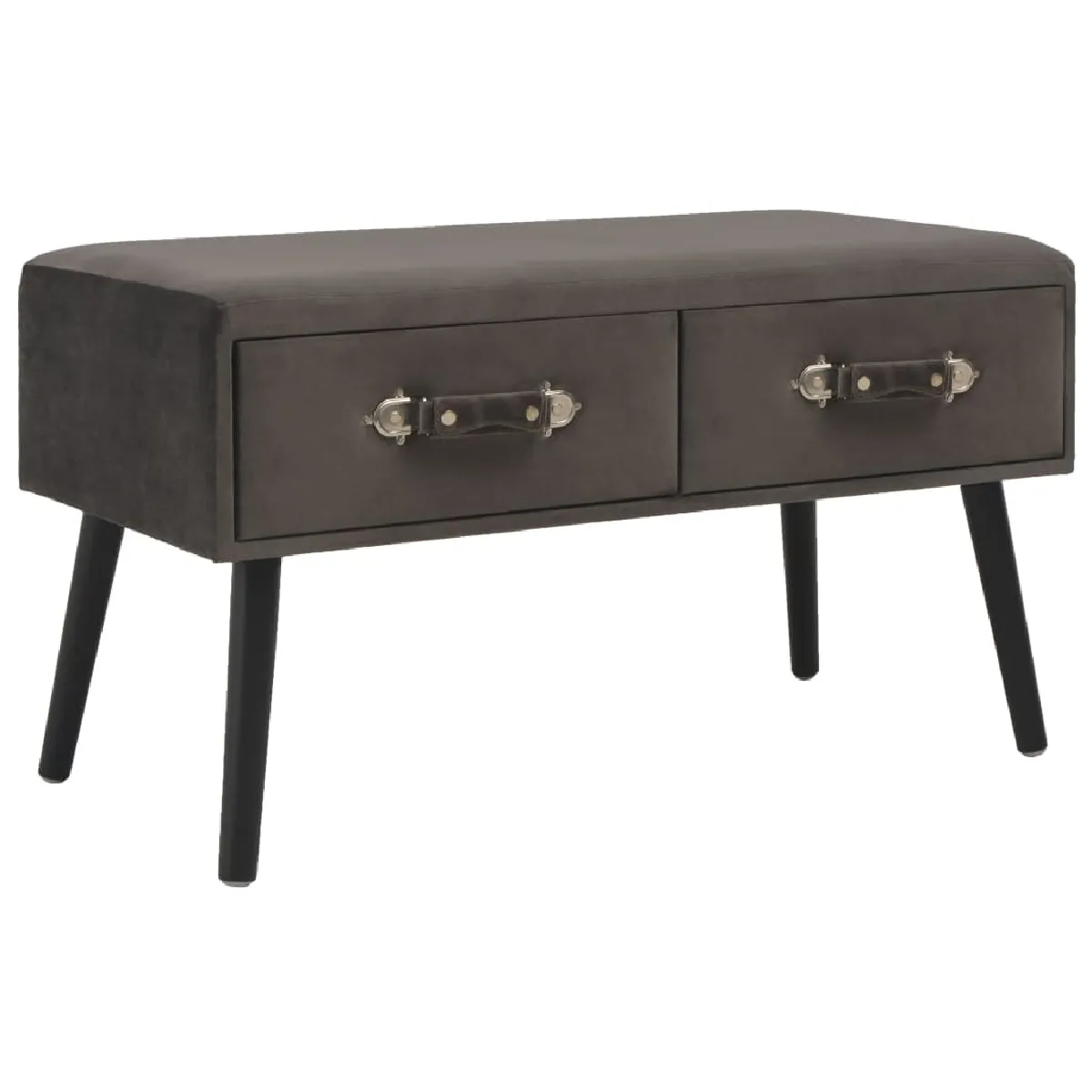 Comparer les prix de Maison Chic Table basse - Gris velours