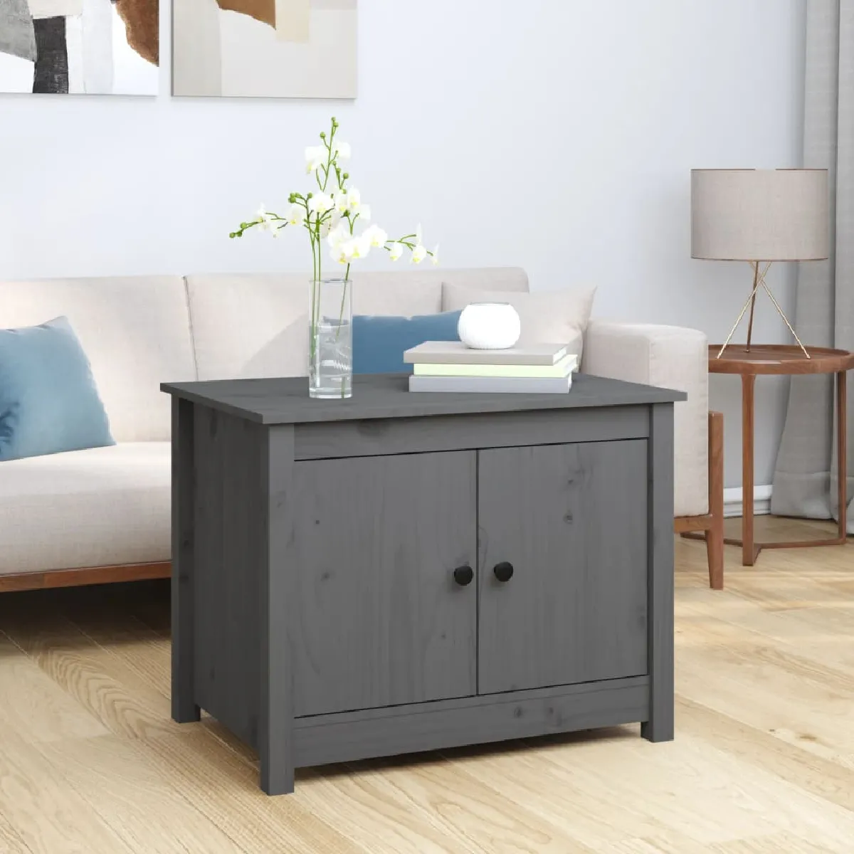 Comparer les prix de VIDAXL Table basse - Gris