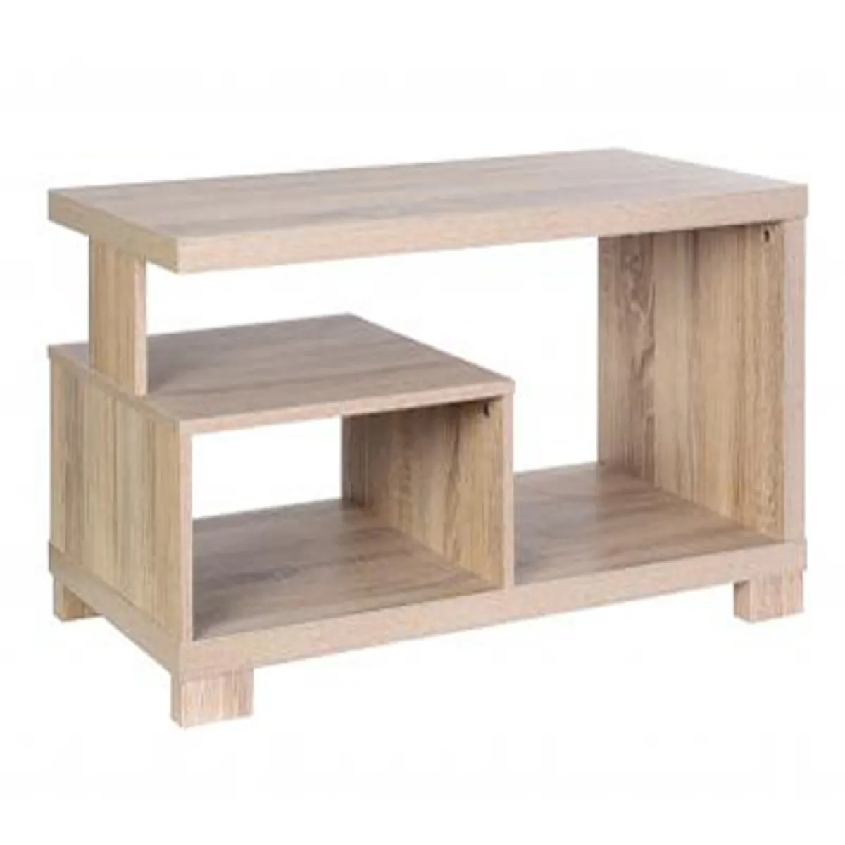 Comparer les prix de Pegane Table Basse Luca - Chêne Naturel