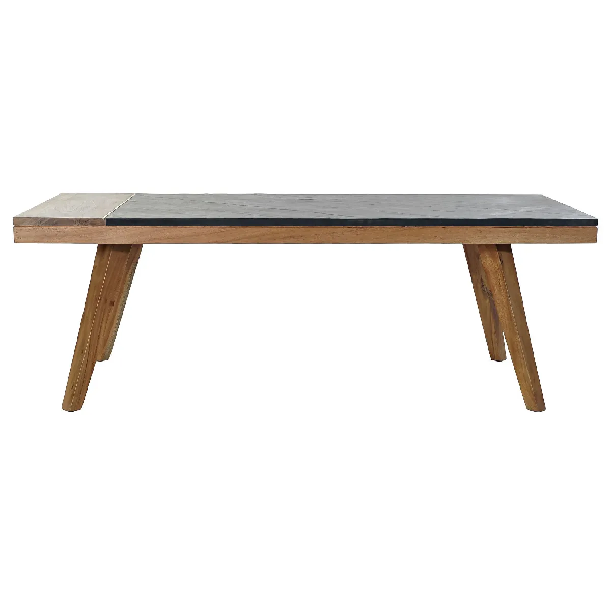 Meilleurs prix pour Table basse Acacia - Naturel/Noir