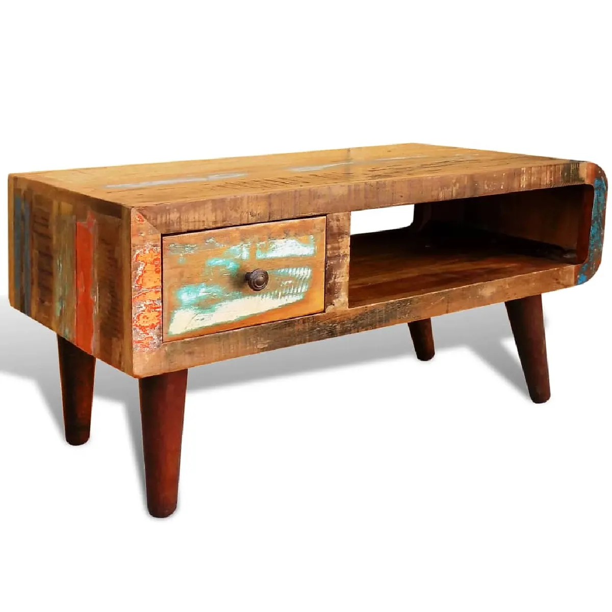 Vidaxl Table Basse Bois De Récupération