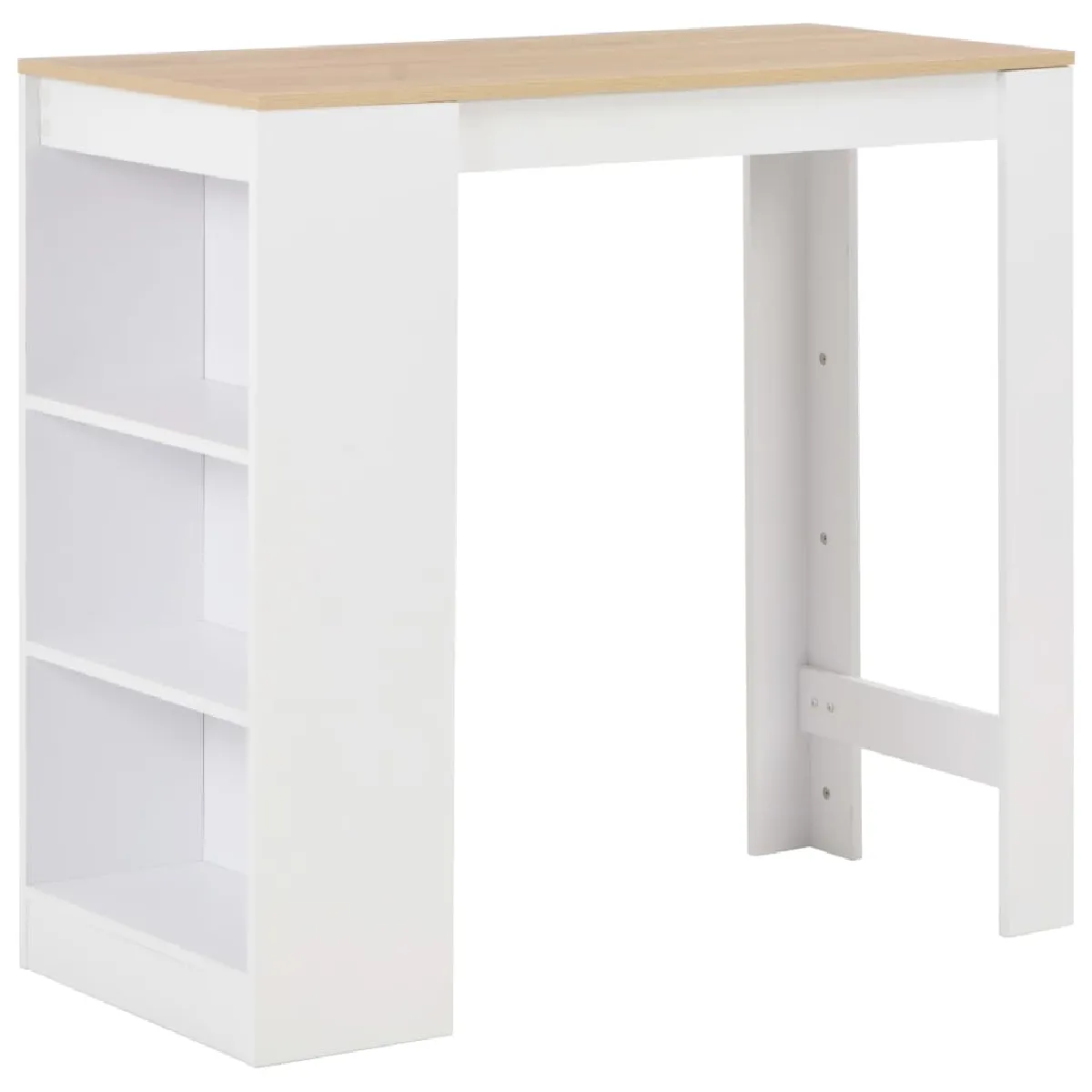 VidaXL Table de bar avec étagère - vue 6