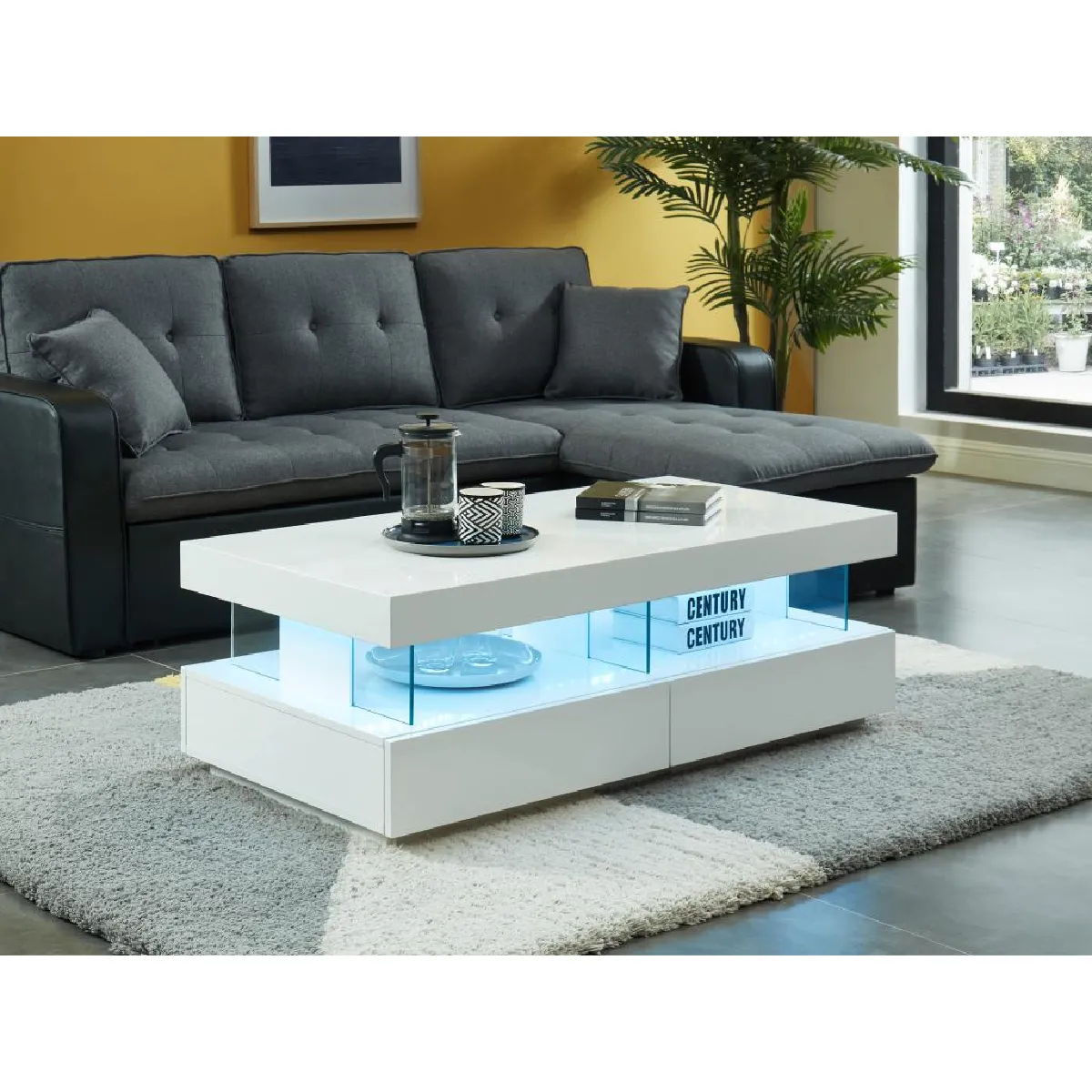 Meilleurs prix pour VENTE-UNIQUE Table Basse FABIO II