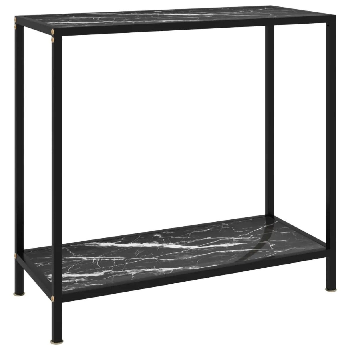 Vidaxl Noir Table Console 80X35x75 Cm