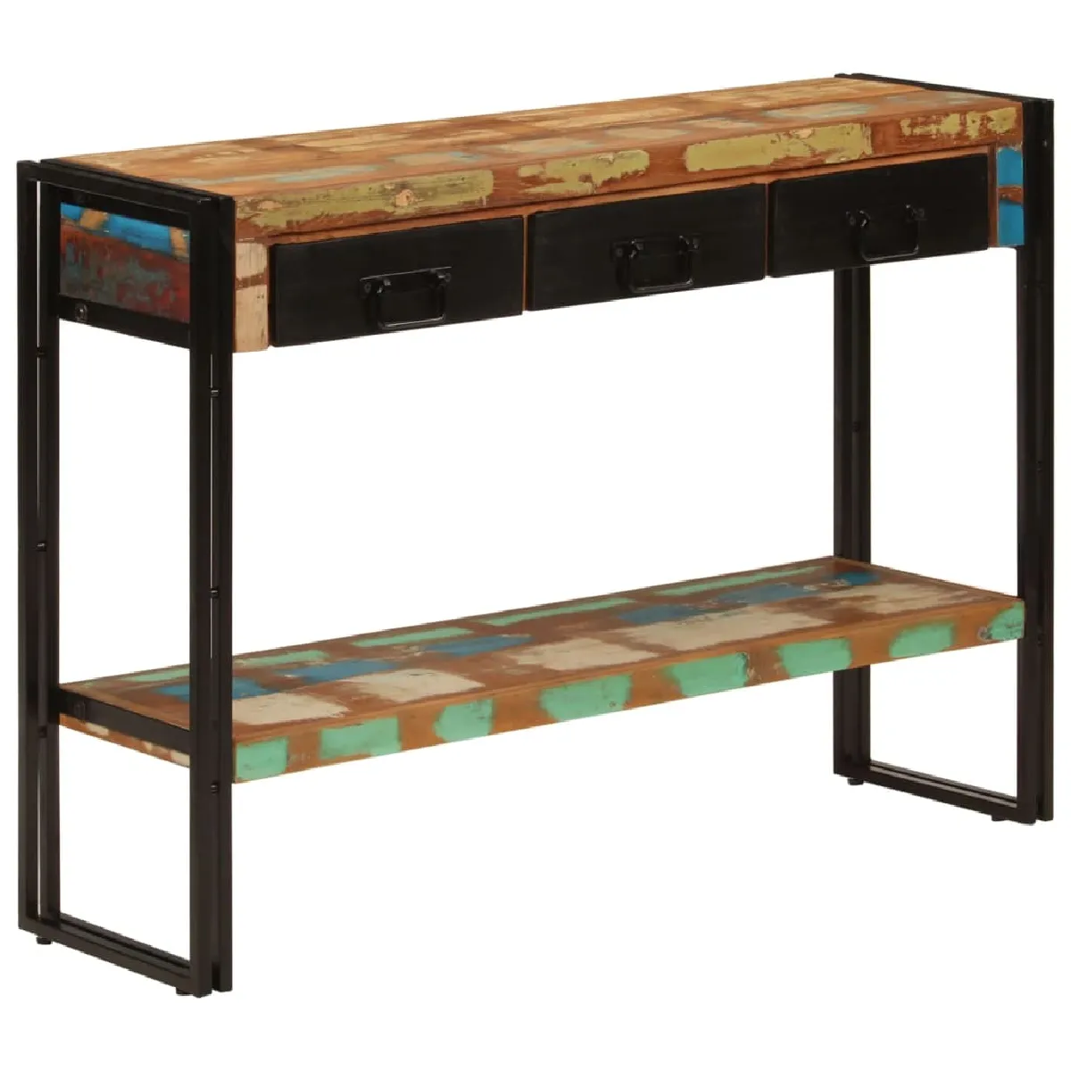vidaXL Table Console Bois de Récupération - vue 2