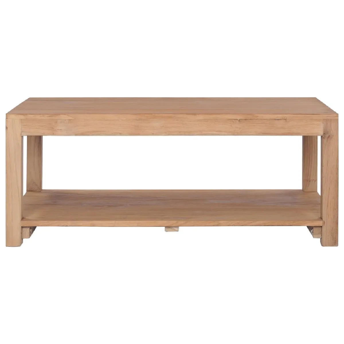 Meilleurs prix pour Table Basse Teck Massif 100 cm