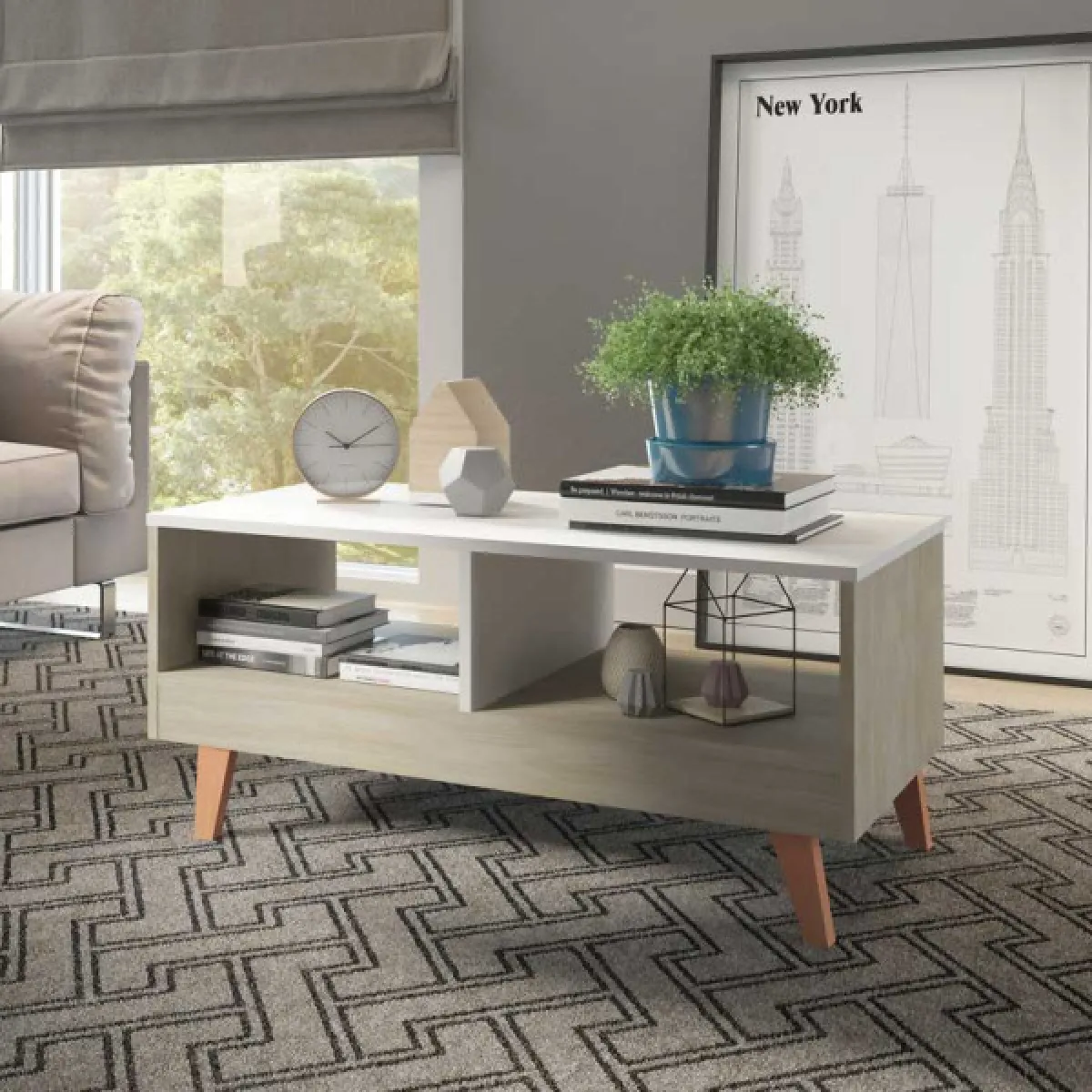 Meilleurs prix pour Table basse 2 niches RORA