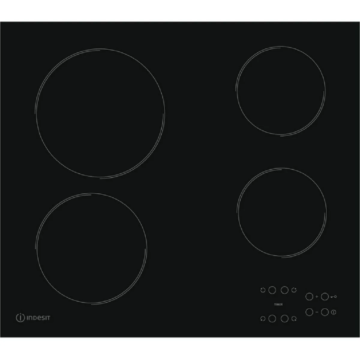 INDESIT Table vitrocéramique RI161C - vue 4