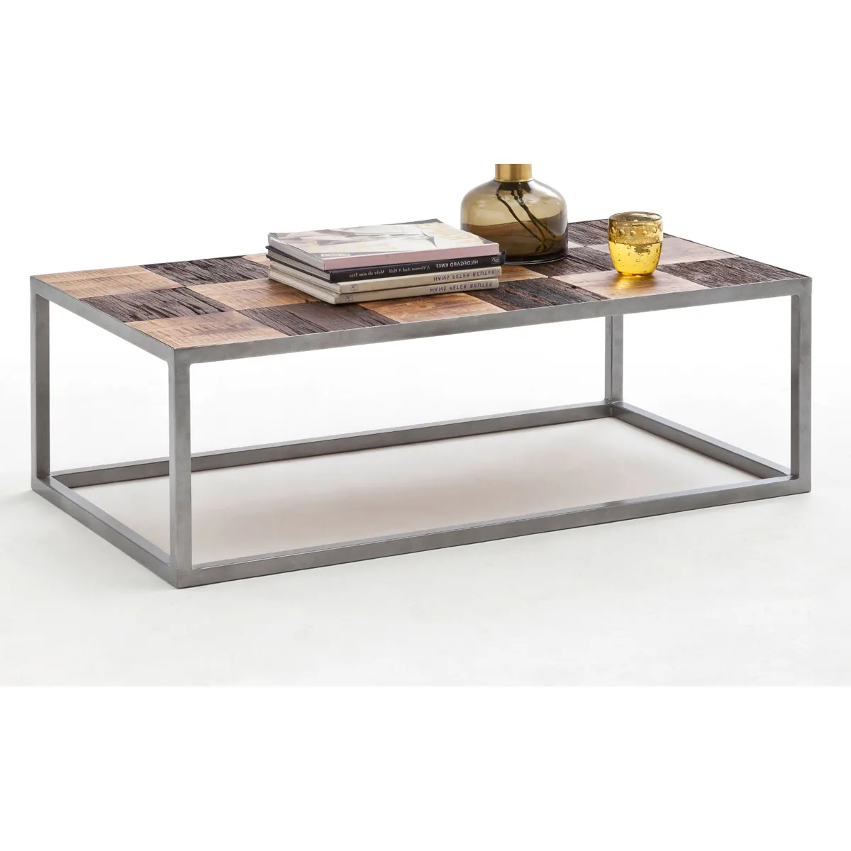 Comparer les prix de pegane Table basse manguier métal