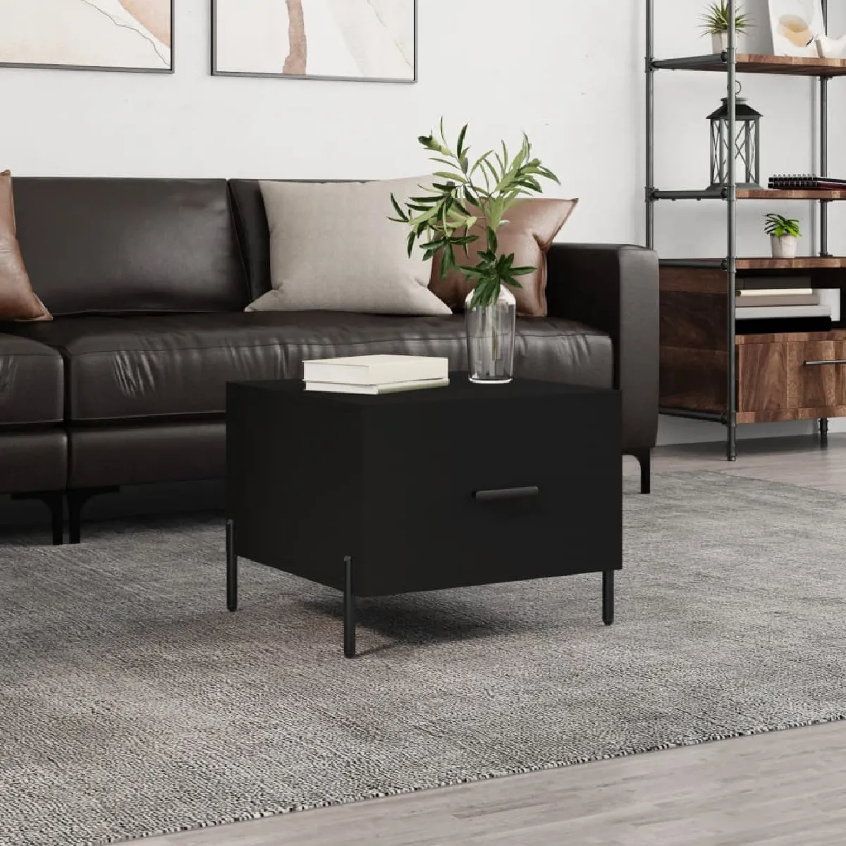 Vidaxl Noir Table Basse