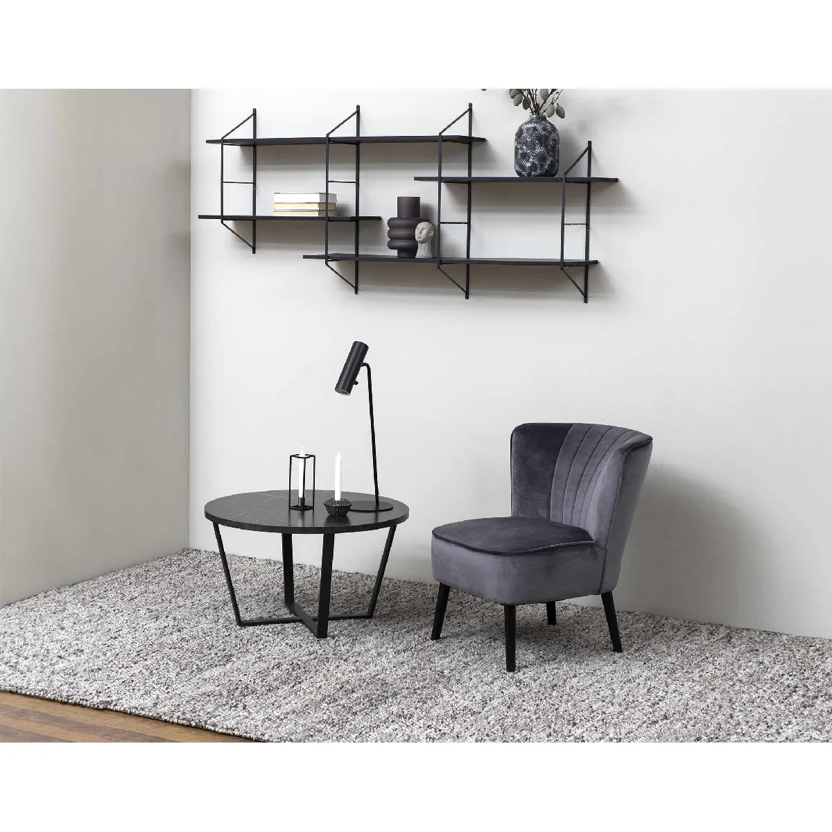 Comparer les prix de Lisa Design Aurora - Marbre noir