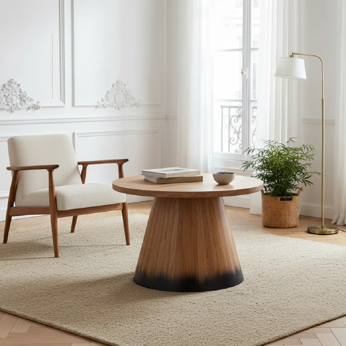 Table basse BOIS & CHIFFONS - Acacia