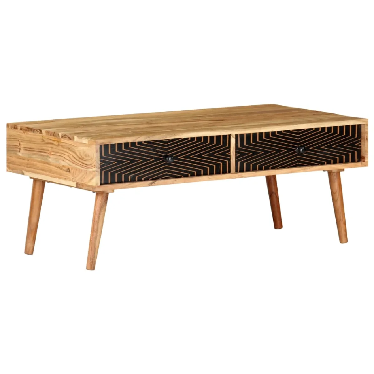 vidaXL Table Basse Bois d'Acacia - vue 10