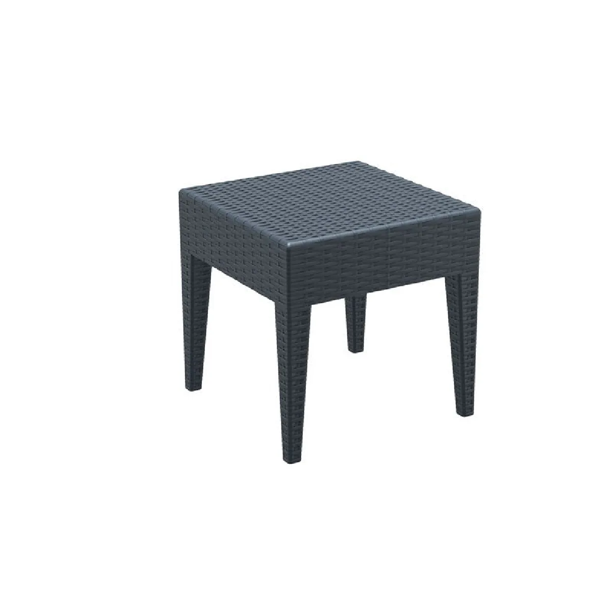 Meilleurs prix pour Decoshop26 Table basse de jardin - Plastique gris foncé