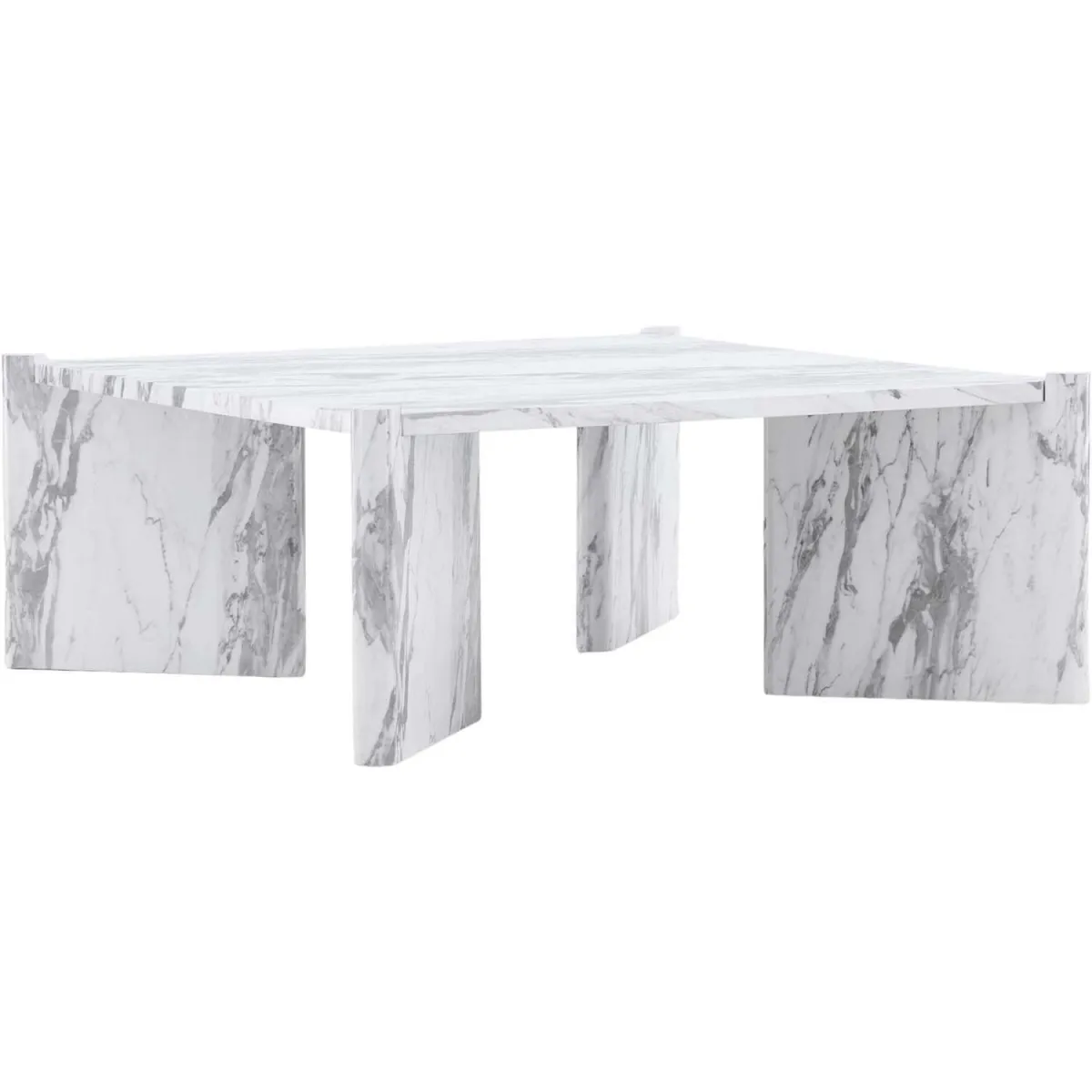 Comparer les prix de Table Basse Rogaland Marbre Blanc