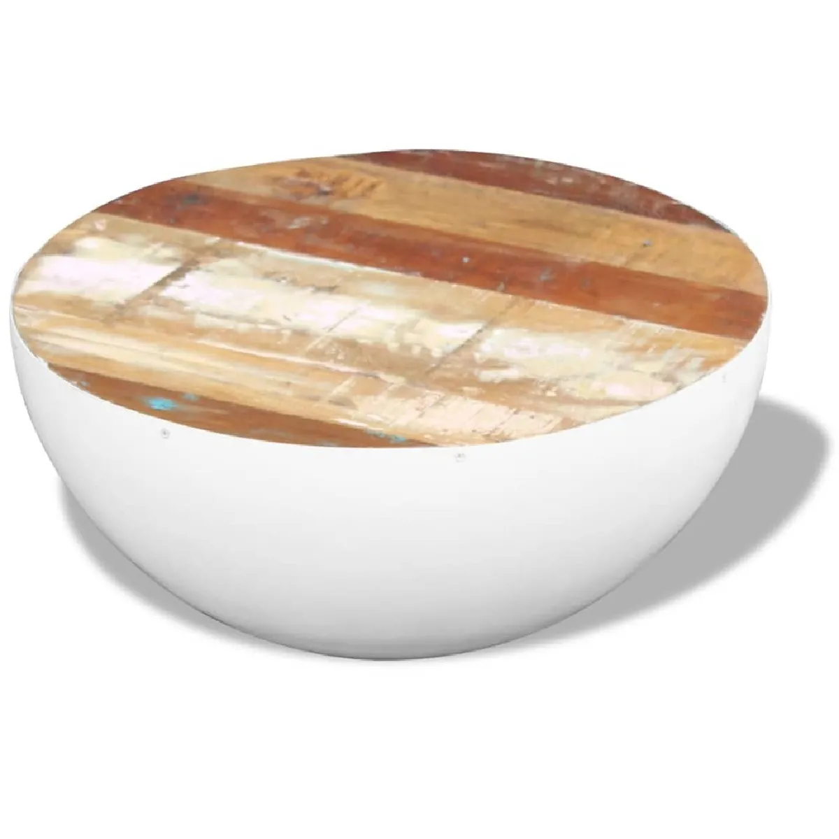 Comparer les prix de Maison Chic Table basse bois de récupération GKD89289