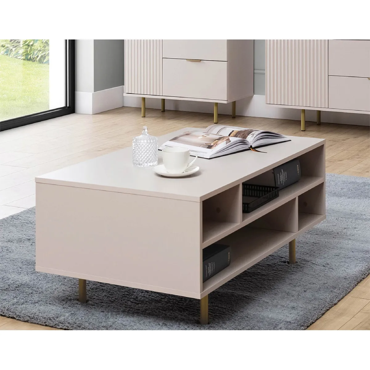 Meilleurs prix pour Monica Table Basse - Beige