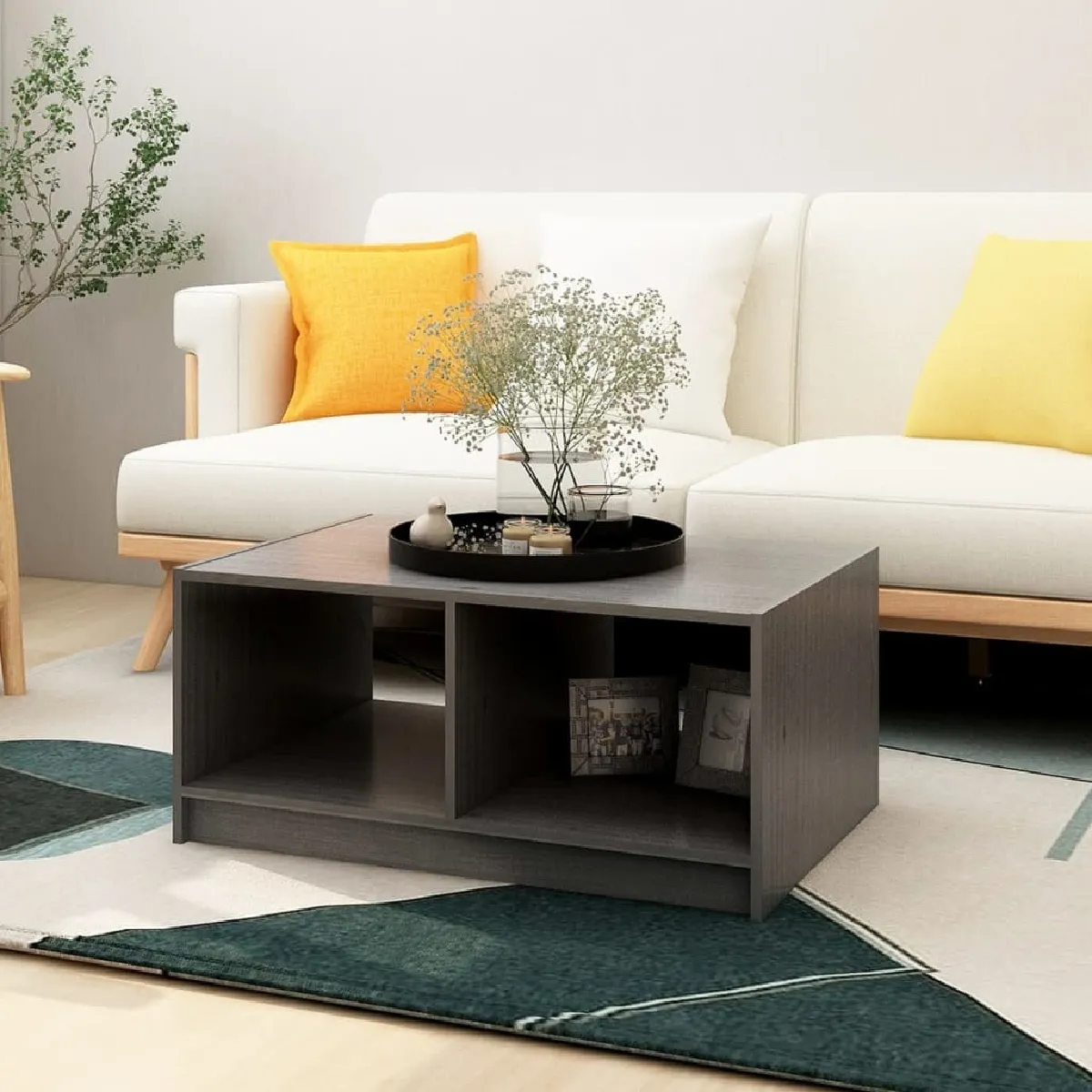 Meilleurs prix pour Maison Chic Table basse - Gris