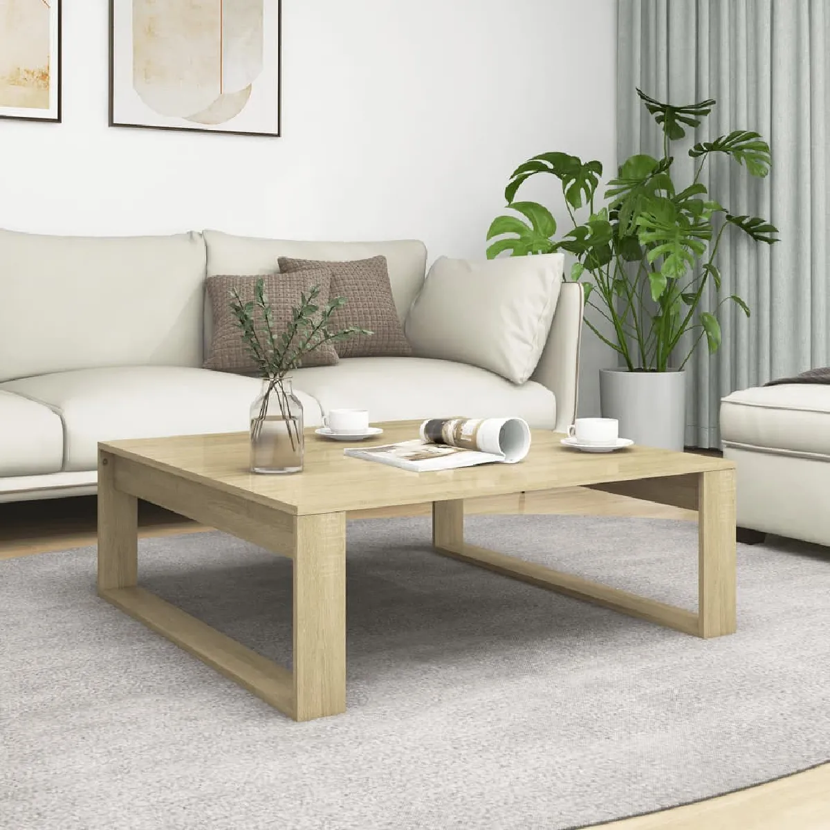 vidaXL Chêne Sonoma - vue 7