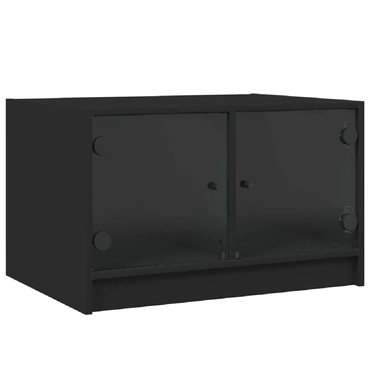 Meilleurs prix pour Maison Chic Table Basse Verre Noir