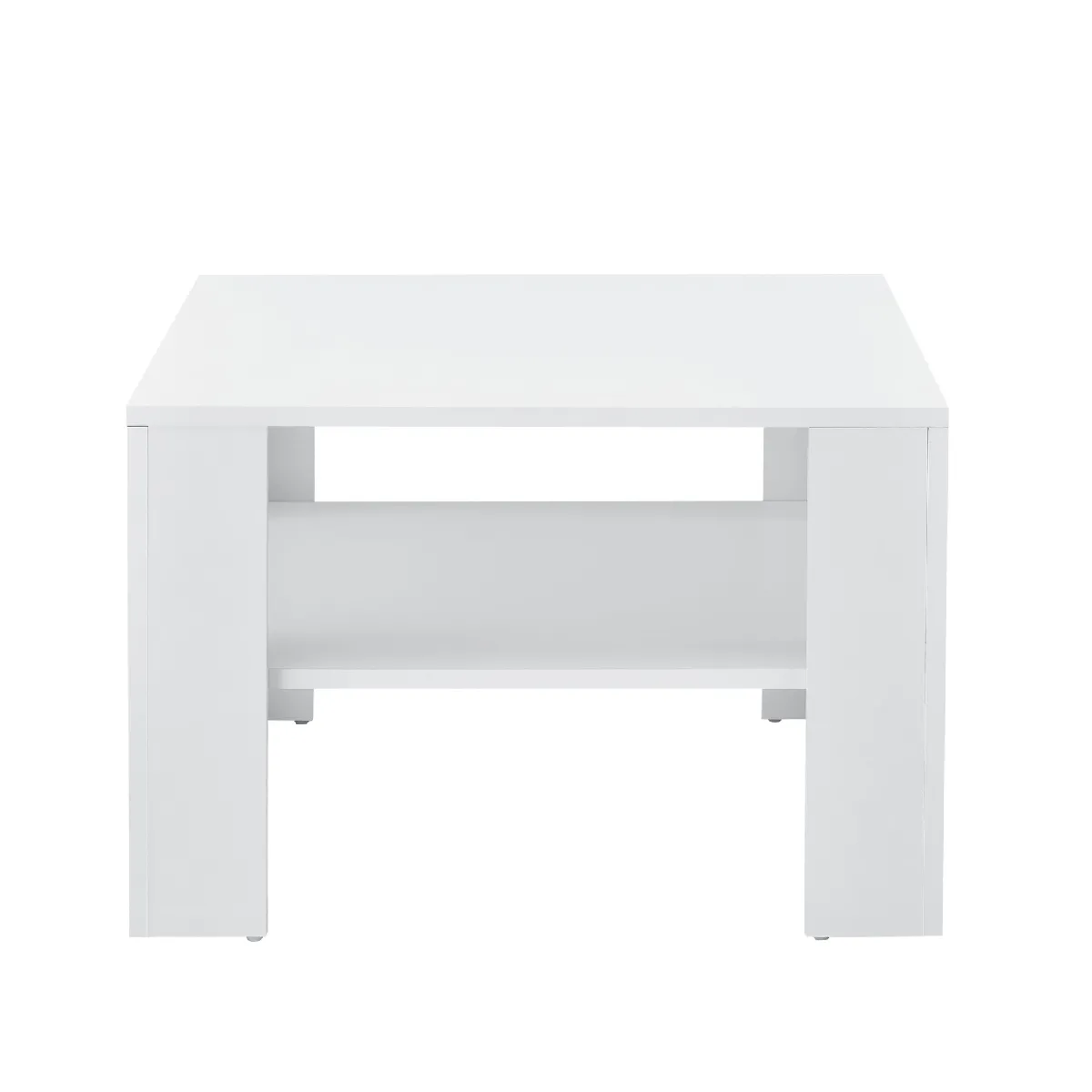 Meilleurs prix pour Table basse avec rangement - Blanc 60 cm
