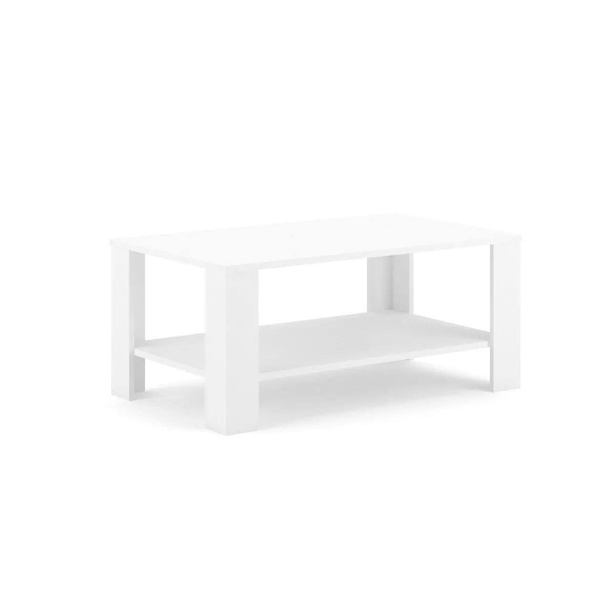 Meilleurs prix pour Vivaldi Table basse Tagus - Blanc/Blanc
