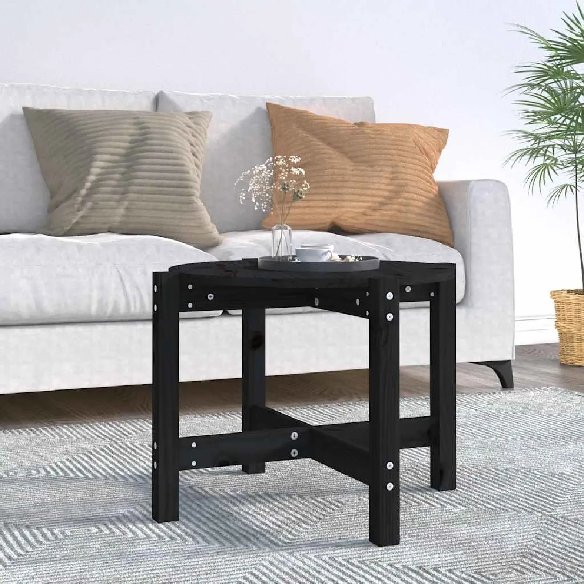 Vidaxl Noir Table Basse