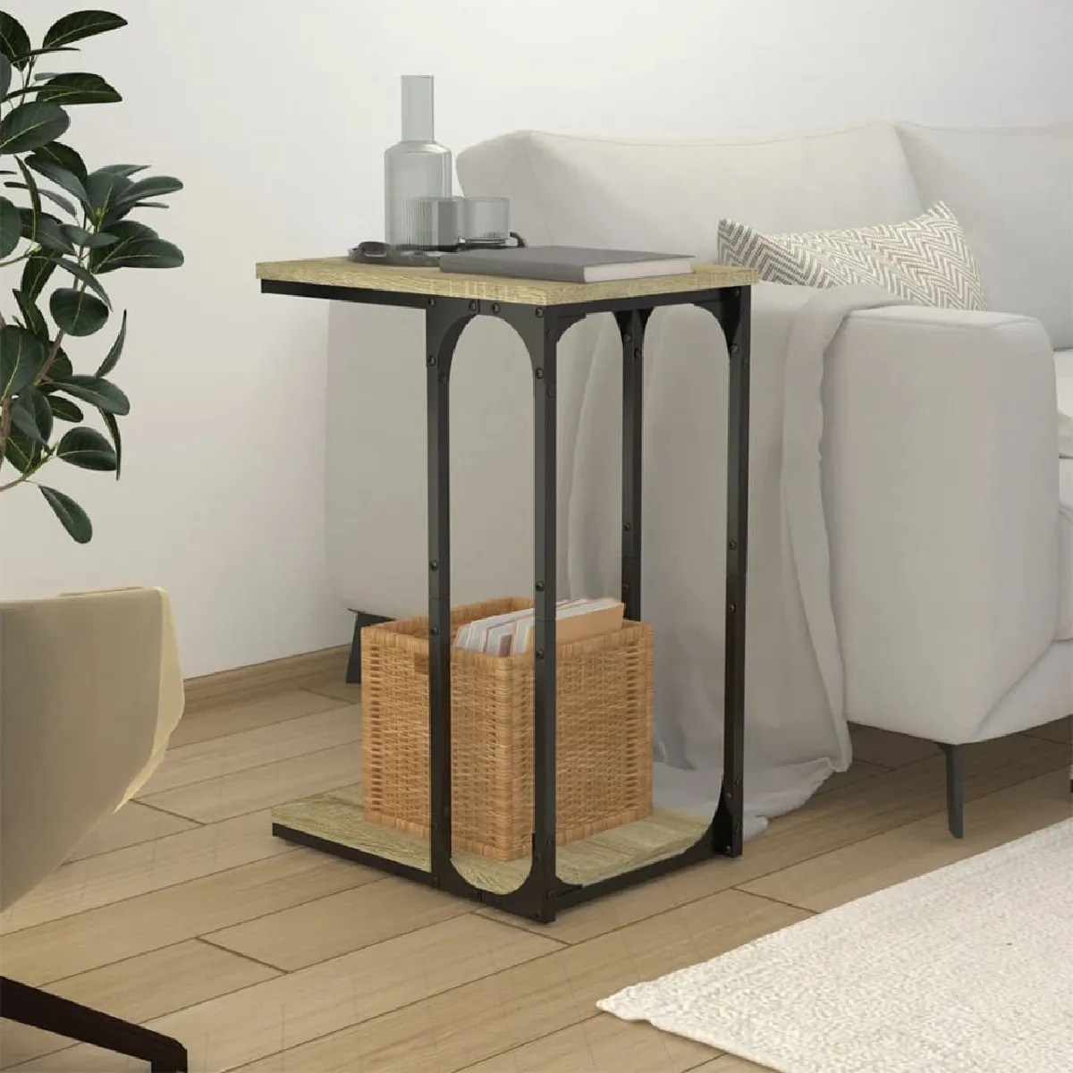 Meilleurs prix pour VidaXL Table d'appoint - Chêne Sonoma