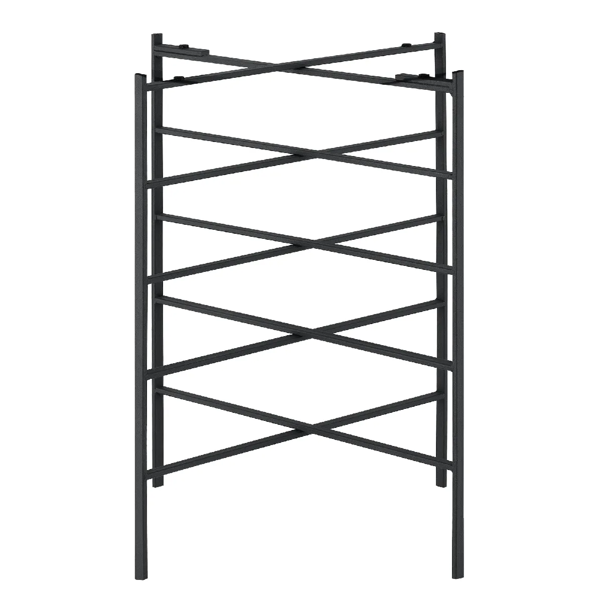 Meilleurs prix pour optimisé:Table basse Helloshop26 - Métal - Noir - 52cm