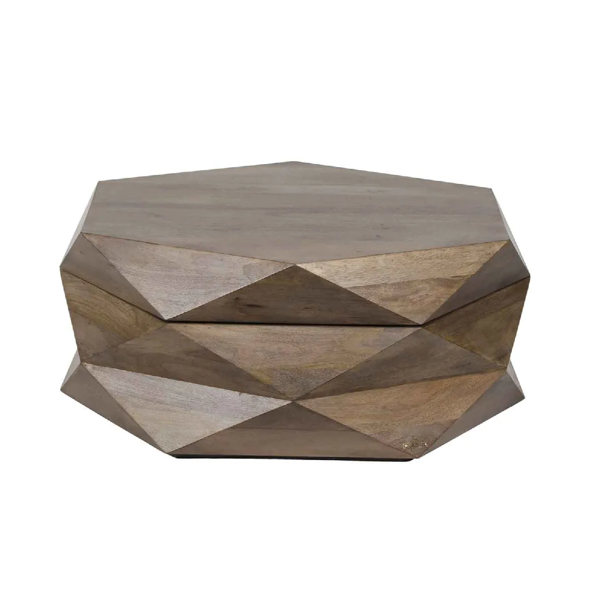 Meilleurs prix pour BOIS & CHIFFONS Table basse ronde   Bois de manguier