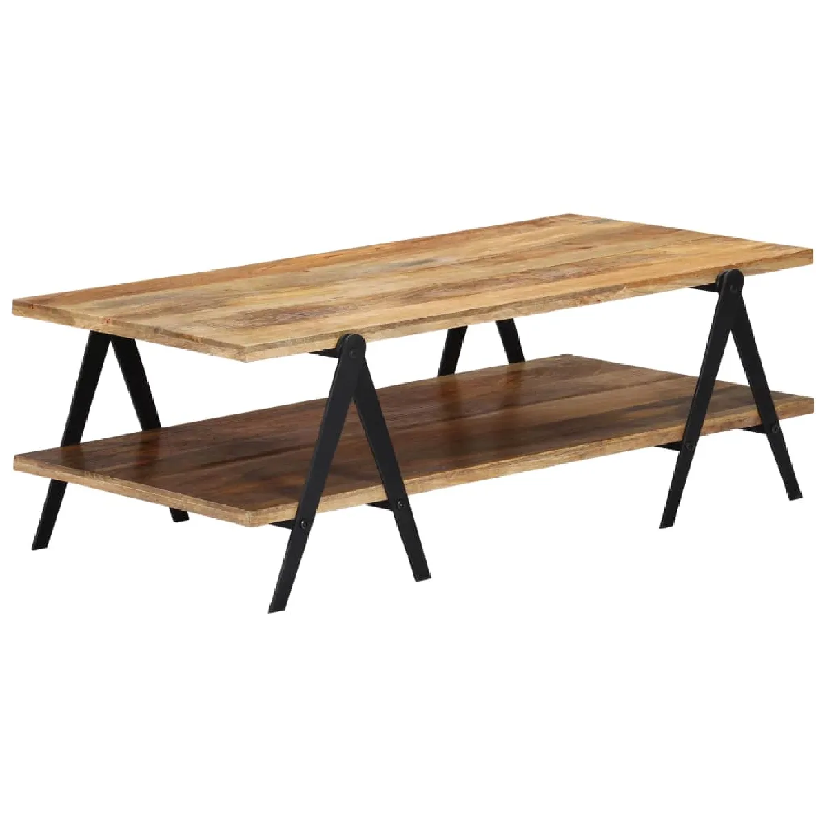 vidaXL Table basse bois de manguier - vue 6