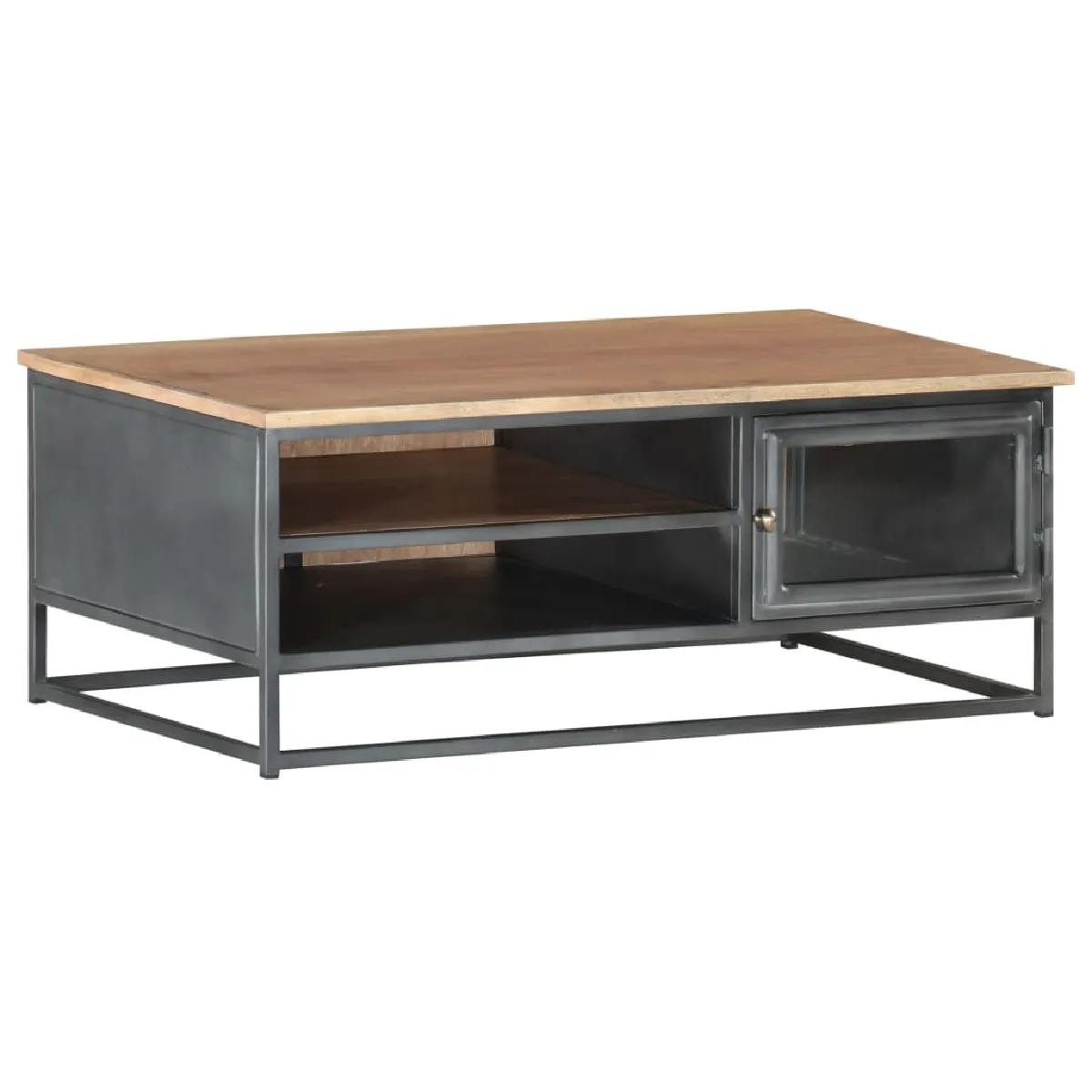 vidaXL Table Basse Bois d'Acacia