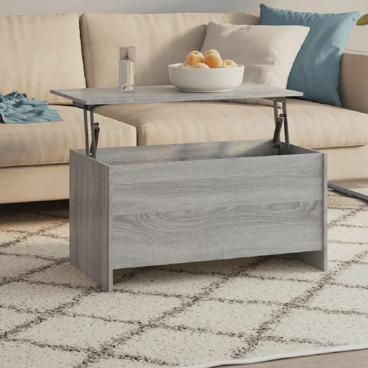 Meilleurs prix pour Maison Chic Table basse Sonoma gris