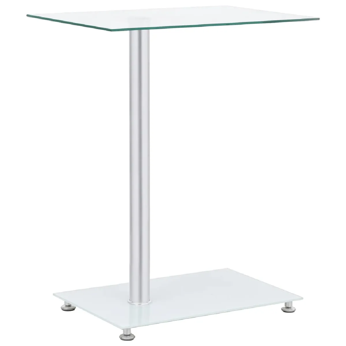 vidaXL Table d'appoint U - Transparent