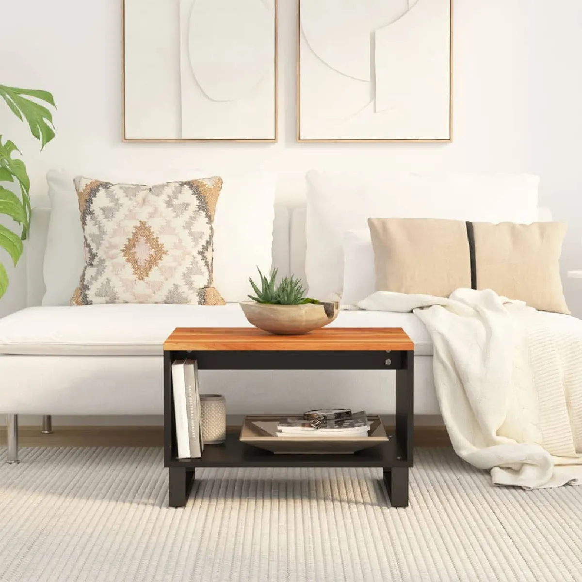 Meilleurs prix pour VidaXL Table basse - Bois d'acacia