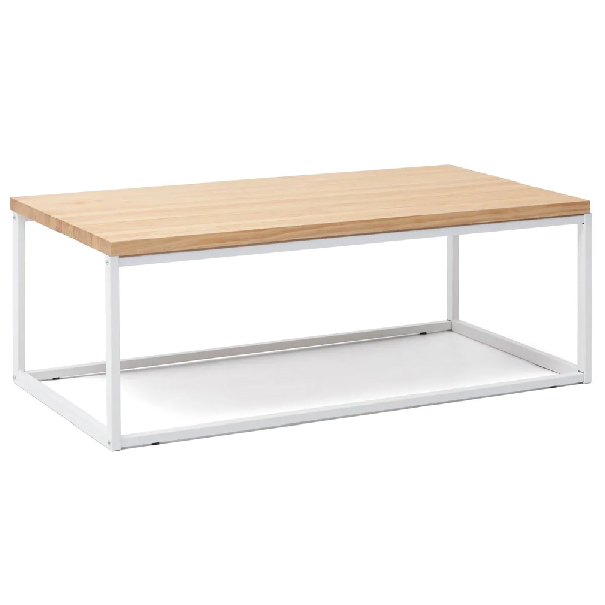 Meilleurs prix pour DS Meubles Table basse Icub U - Blanc Naturel